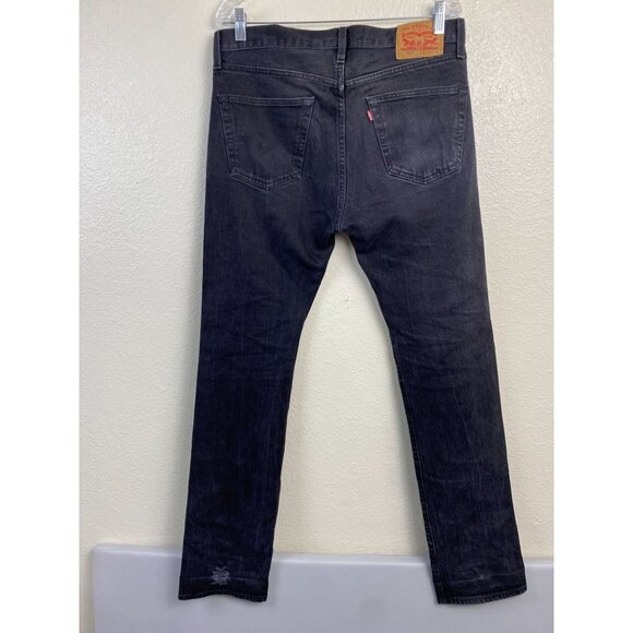 Levi's Other - Levi's 501 Black Jeans Mens size 34 X36 denim Straight leg Cotton Blend Classic